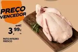 Continente Bom dia Pato - inteiro fresco promoção