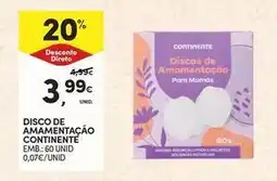Continente Bom dia Continente - disco de amámientação promoção