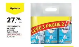 Continente Bom dia Aptamil - leite infantil promoção
