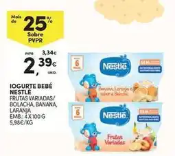Continente Bom dia A+ - iogurte bebe promoção