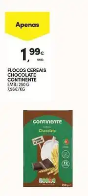 Continente Bom dia Continente - flocos cereais chocolate promoção