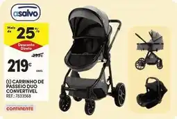 Continente Bom dia Asalvo - carrinho de passeio duo promoção