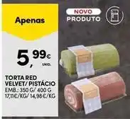Continente Bom dia Torta red velvet/ pistacio promoção