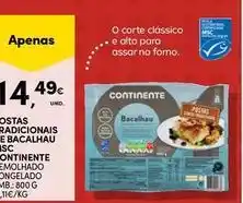 Continente Bom dia Continente - pastas radicionais e bacalhau sc promoção