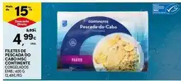 Continente Bom dia Continente - filetes de pescada do cabo msc promoção
