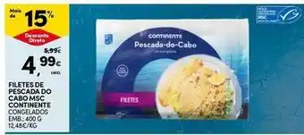 Continente - filetes de pescada do cabo msc