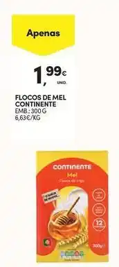 Continente Bom dia Continente - flocos de mel promoção