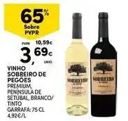 Continente Bom dia Sobreiro - vinho sobreiro de pegões promoção