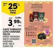 Continente Bom dia Delta q - café torrado lote chavena promoção