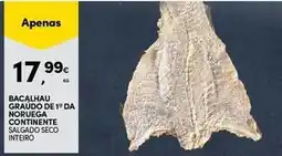 Continente Bom dia Continente - bacalhau graudo de 19 da noruega promoção