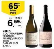 Continente Bom dia Quinta velha - vinho coutada promoção