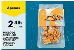 Continente Bom dia Continente - miolo de mexilhao promoção