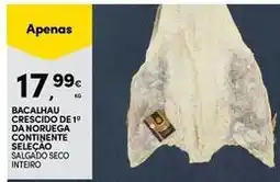 Continente Bom dia Continente - bacalhau crescido de 19 da noruega selecao promoção