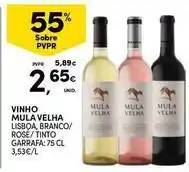 Continente Bom dia Mula velha - vinho promoção