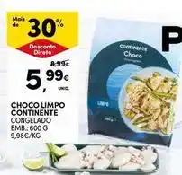 Continente Bom dia Continente - choco limpo promoção