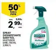 Continente Bom dia Sanytol - spray desinfetante promoção
