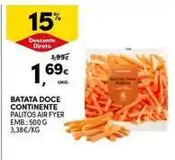 Continente Bom dia Continente - batata doce promoção