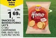 Continente Bom dia Lay's - snacks de batatas forno promoção