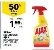 Continente Bom dia Ajax - spray multiusos promoção