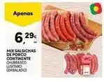 Continente Bom dia Continente - mix salsichas de porco promoção
