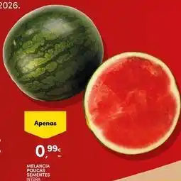Continente Bom dia Melancia poucas sementes promoção