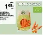Continente Bom dia Continente bio - cenoura biologica promoção