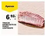 Continente Bom dia Continente - tiras de entrecosto de porco promoção