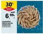 Continente Bom dia Camarão medio 60/80 vannamei promoção