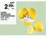 Continente Bom dia Bio - limão biologico continente bio promoção