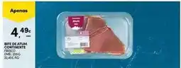 Continente Bom dia Aqui é fresco - bife de atum continente promoção