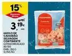 Continente Bom dia Continente - miolo de camarao selvagem promoção