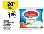 Continente Bom dia Galbani - mozzarella st. lucia promoção