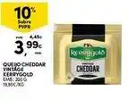 Continente Bom dia Kerrygold - queijo cheddar vintage promoção