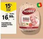 Continente Bom dia Nobre - fiambre da perna extra promoção