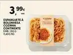 Continente Bom dia Continente - esparguete a bolonhesa cozinha promoção