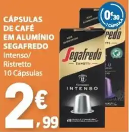 E.Leclerc Cápsulas de café em alumínio segafredo promoção