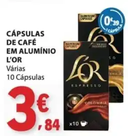 E.Leclerc Cápsulas de café em alumínio l'or promoção