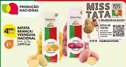 Pingo Doce Nacional - batata branca/vermelha promoção