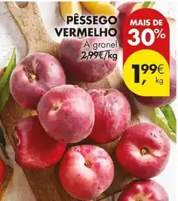 Pingo Doce A+ - pêssego vermelho promoção