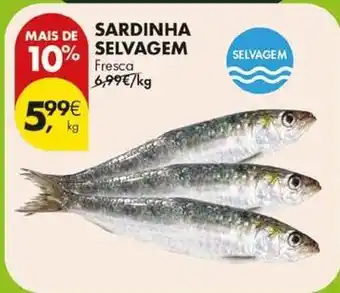 Pingo Doce Sardinha selvagem promoção