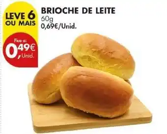 Pingo Doce Brioche de leite promoção