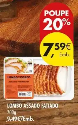 Pingo Doce Lombo assado fatiado promoção
