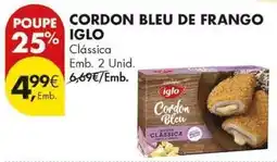 Pingo Doce Iglo - cordon bleu de frango promoção