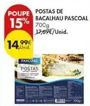 Pingo Doce Pascoal - postas de bacalhau promoção