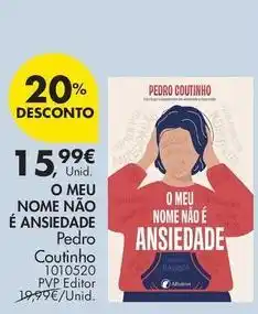 Pingo Doce O meu nome nao e ansiedade promoção