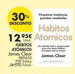 Pingo Doce Clear - hábitos a tómicos james clear promoção