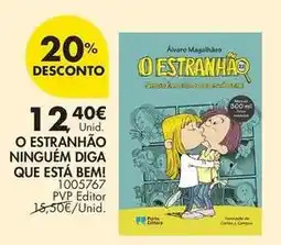 Pingo Doce Porto editora - o estranháo ninguem diga que esta promoção