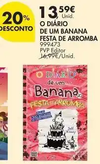 Pingo Doce O diário de um banana festa de arromba promoção