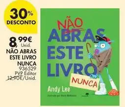 Pingo Doce Lee - nao abras este livro promoção
