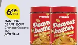 Pingo Doce Prozis - manteiga de amendoim promoção